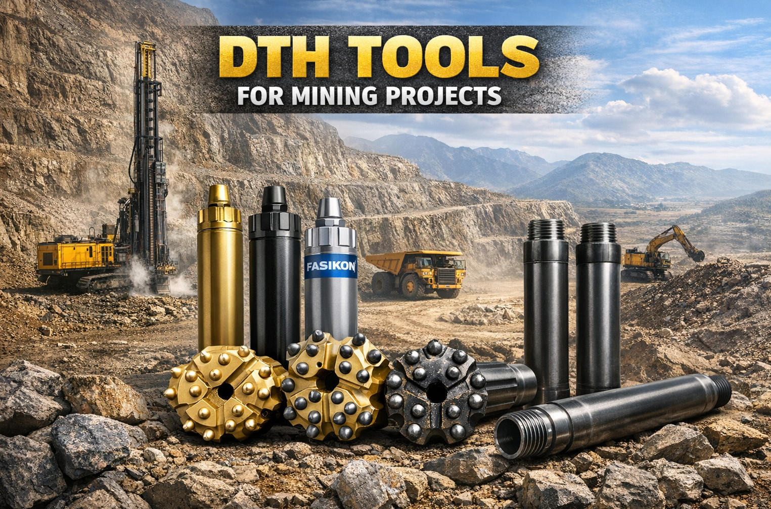 DTH tools for mining projects